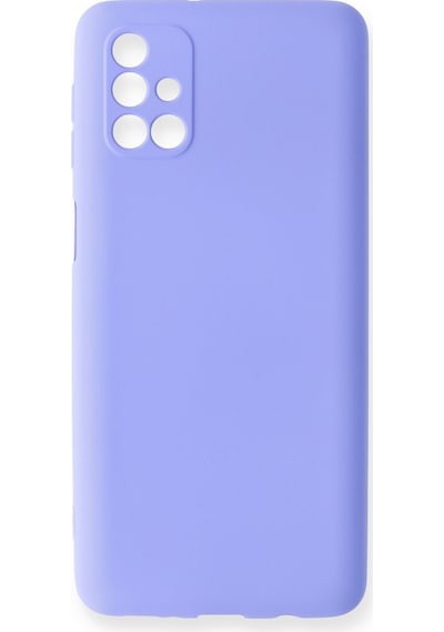 Newface - 182 - Samsung Galaxy Uyumlu M31s Kılıf Premium Rubber Silikon - Csmo-tex - - Lila LİLA