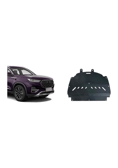 Chery Tiggo 8 Pro Çelik Karter Muhafaza Koruma 2022