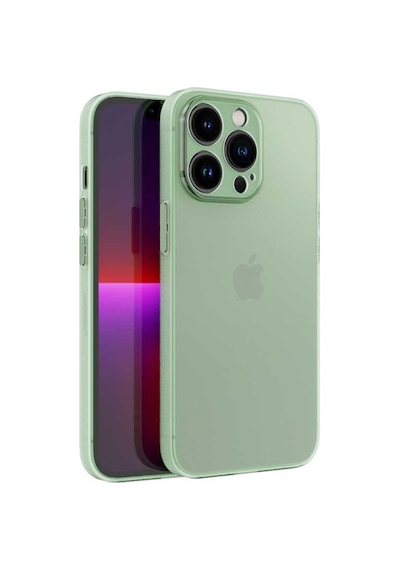 Apple Uyumlu iPhone 13 Pro Max Uyumlu Tiny Kılıf-açık Yeşil Açik Yeşil -