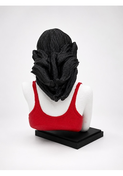 Sessiz Sevgi 15cm Dekoratif Biblo 3d Baskı