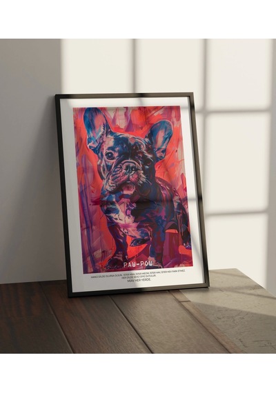 Paw-pow No:27 Art Print