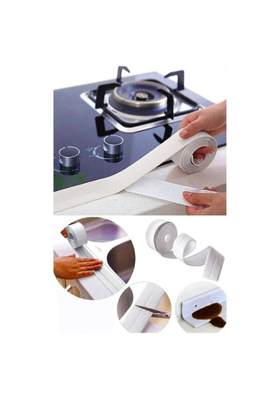 Yüksek Kalite Su Sızdırmaz Lavabo Tezgah Küvet Duş Banyo Mutfak Pencere İzolasyon Bant 3,2 M X 38mm