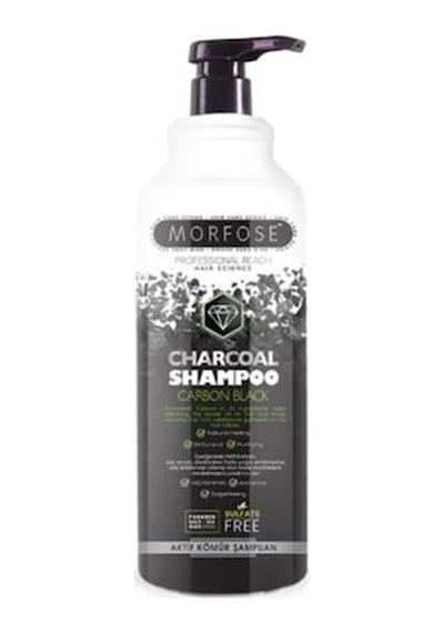 Morfose Aktif Karbon Kömür Şampuan 1 L
