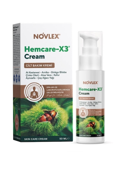 Novlex Hemcare X3 Cilt Bakım Kremi 50 ML
