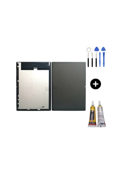 Samsung Galaxy Tab A8 Sm-x200 Uyumlu Servis Dokunmatik Set Siyah + Montaj Seti