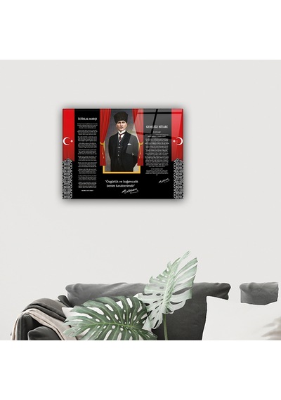 Decorita Cam Tablo | Atatürk Serisi 5