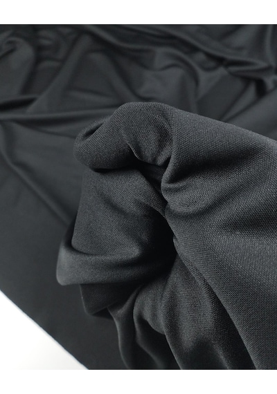 Siyah Renkte Krep Jarse En: 150cm-11504
