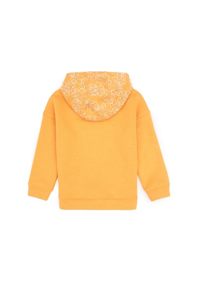 U.S. Polo Assn. Kız Çocuk Turuncu Kapüşonlu Sweatshirt 50311717-VR244