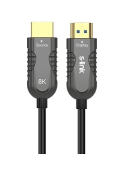 S-link Sl-hm8k030 Hdmı To Hdmı 30m V2.1 8k60 Hz 4k 120hz Fiber Kablo