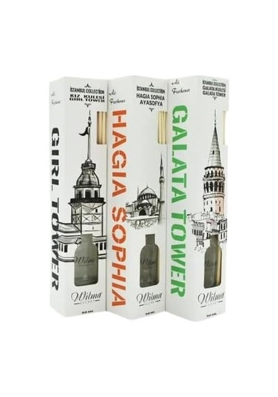 Wilma Secret Bambu Çubuklu Vanilya Coconat Oda Kokusu 50ml - İstanbul Koleksiyon Abundance Prosperity