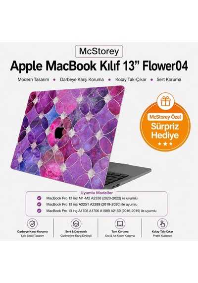 Macbook Pro 13 Çiçek Desenli Kılıf A1706 A1708 A1989 A2159 A2251 A2289 A2338 M1 M2 Uyumlu Baskılı Sert Kılıf İnce Hafif Koruyucu Kapak Açık Pembe Belirtilmemiş Macbook Pro 13 Çiçek Desenli Kılıf A1706 A1708 A1989 A2159 A2251 A2289 A2338 M1 M2 Uyumlu Baskılı Sert Kılıf İnce Hafif Koruyucu Kapak Açık Pembe Belirtilmemiş