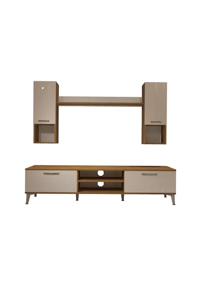 Decoraktiv Eko 5da Mdf Dvd Silver Tv Ünitesi Tv Sehpası Pera - Beyaz