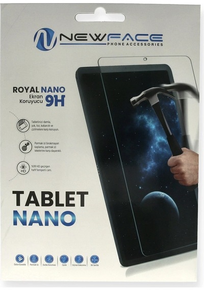 Mey İthalat Samsung Galaxy Uyumlu Tab S10 Fe Plus 13.1 Tablet Royal Nano