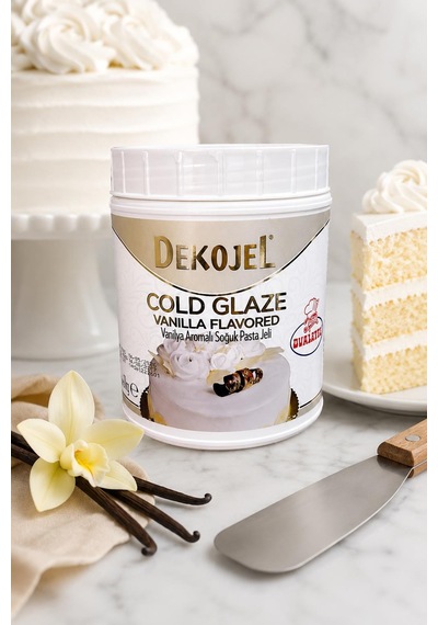 Ovalette Vanilya Aromalı Beyaz Jöle 1 Kg