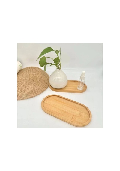 Reoona 2 Adet Borosilikat Tombul Düz Cam Yağdanlık Yağlık Ve Sirkelik Seti 900 Ml+900 Ml Bambu Standlı Şeffaf - Şeffaf