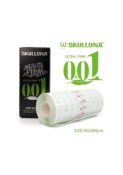 Skulldna Ultra Thin Dövme Sonrası Koruyucu Film Bant 15cm X 10m