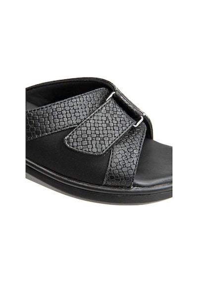 Muya Valdes 32201-001 Topuk Jelli Anatomik Taban Kadın Terlik Siyah 36-40 001