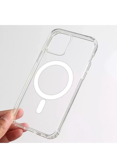 Ally İphone 13 Pro Max Magsafe Uyumlu Manyetik Kılıf Silikon Kılıf- 5775