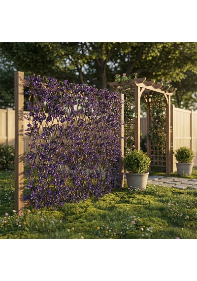 Koçtaş Yaprak Çit Mor Yapraklı 90x180