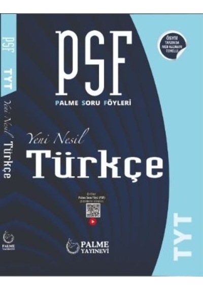 Palme Psf Yks Tyt Türkçe Soru Kitabı Kurumsal N11.16216