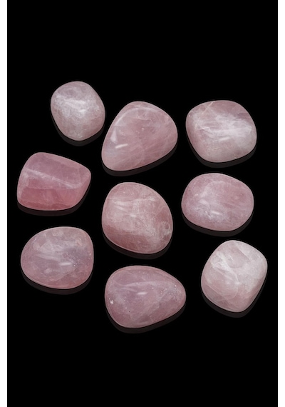 Pembe Kuvars Taşı 3 Adetli