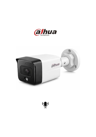 Ipc-hdw1230tc1-sa 2mp 3.6mm Ir Bullet Kamera Dahili Mikrofon