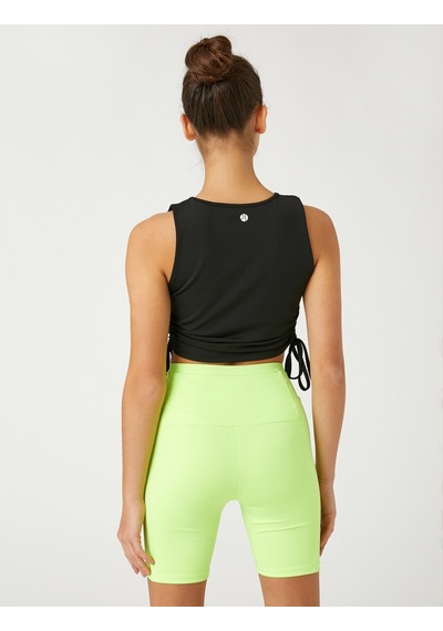 Koton Büzgülü Crop Spor Atlet Bisiklet Yaka Siyah 3wak30144nk 3WAK30144NK999 Siyah Koton Büzgülü Crop Spor Atlet Bisiklet Yaka Siyah 3wak30144nk 3WAK30144NK999 Siyah