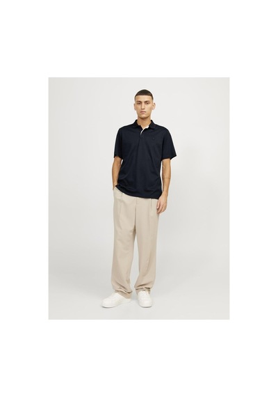 Jack & Jones Premium Ceket Einfarbig Polo Tişört Night Sky