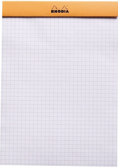 Rhodia Kareli Bloknot Turuncu Rt 16200