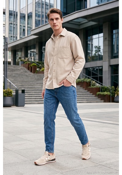 Buratti Pamuklu Normal Bel Boru Paça Jeans Erkek Kot Pantolon 5901f05mılano Mavi