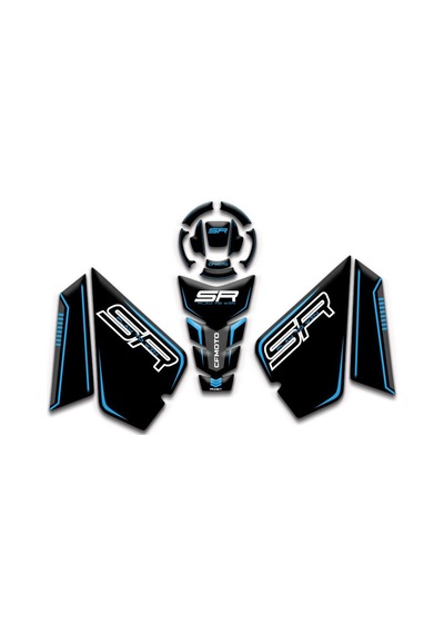 Cfmoto 450sr Uyumlu Tank Pad Set 02 Diğer