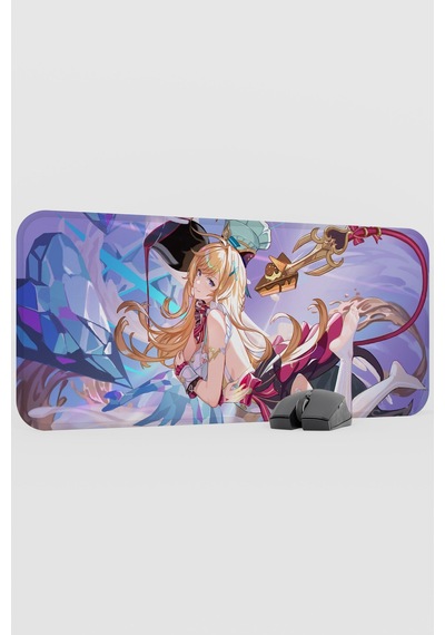 Escoffier Genshin Impact Anime Gacha V1 - 70x30 Xl Gaming Mouse Pad Fare Altlığı