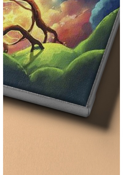 Webstyle Sayılarla Boyama Seti Kasnaklı Sihirli Ağaç 50 X 65 Cm