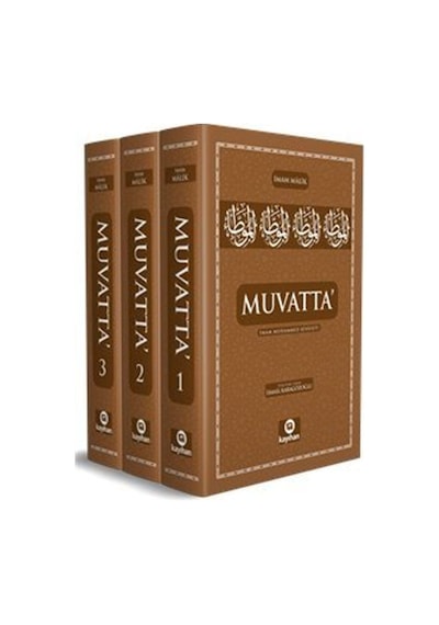 Muvatta Seti - 3 Kitap Takım - İmam Malik - Kayıhan Yayınları
