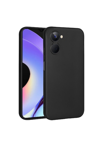 Zore Realme 10 4g Kılıf Nvth Premier Silikon Kapak - Siyah