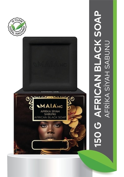 Maia Mc Afrika Siyah Sabun 150 G
