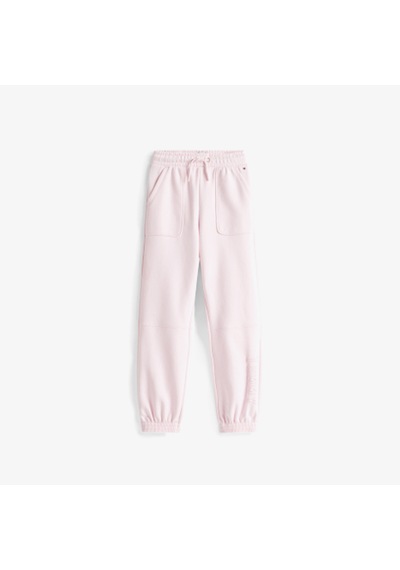 Tommy Hilfiger Textured Logo Çocuk Pembe Eşofman Altı Kg0kg08674 Pembe