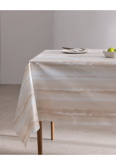 Madame Coco Celeste Masa Örtüsü - Bej - 140x200 Cm 8684427305232 Çok Renkli
