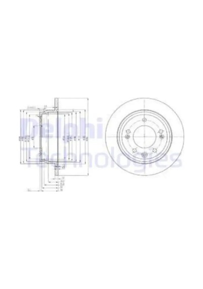 Arka Fren Aynası Dıskı Hyundaı I30 07 12 Ix35 10 Ceed 06 Sportage 10 262 Mm