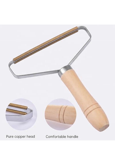 Ahşap Saplı Metal Tiftik Ve Tüy Toplama Rulosu, 14 Cm Diğer