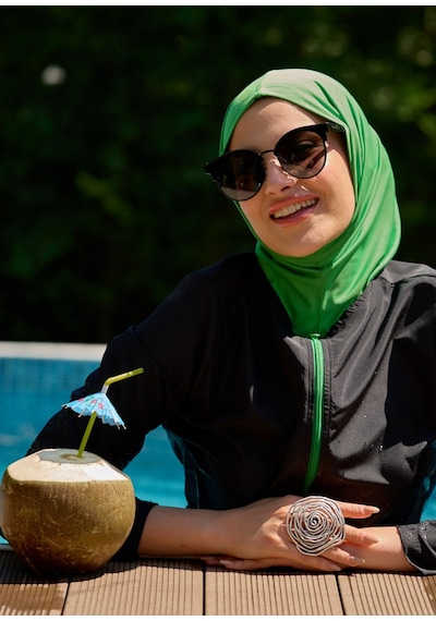 Mayovera Tesettür Mayo Siyah Siyah