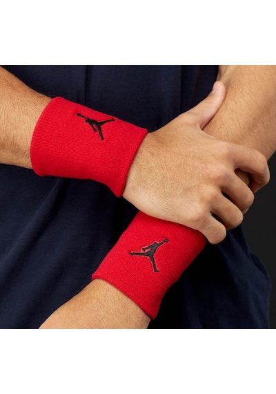 Nike Jordan Jumpmans Wristbands Havlu El Bilekliği Kırmızı 605.Os Kırmızı
