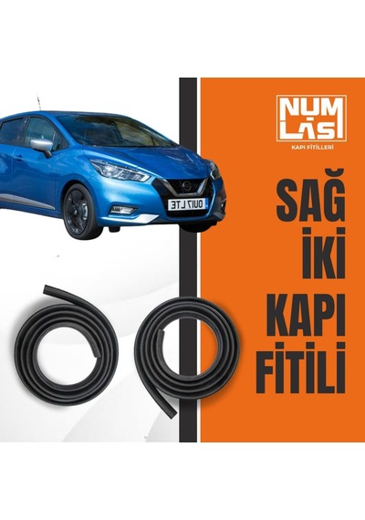 Nissan Micra 2018-2022 Sağ Ön Ve Arka Kapı Fitili-a Kalite-numlas-nm5519