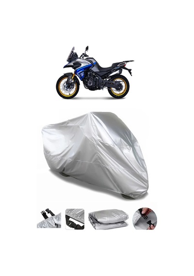 Voge 525 Dsx Gri Su Geçirmez Motosiklet Brandası Premium