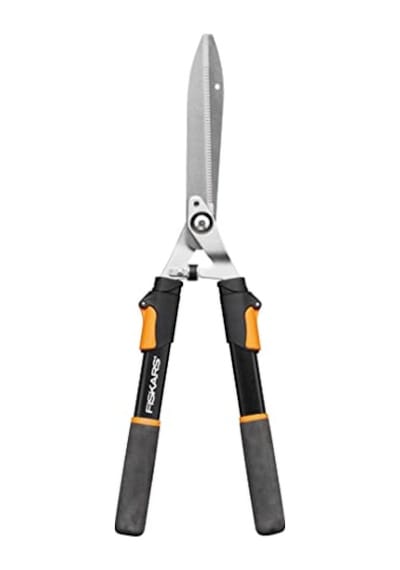 Teleskopik Çit Budama Makinesi, Softgrip Saplar, Yüksek Kaliteli Çelik Bıçaklar, Uzunluk: 63-83 Cm, Siyah/turuncu,