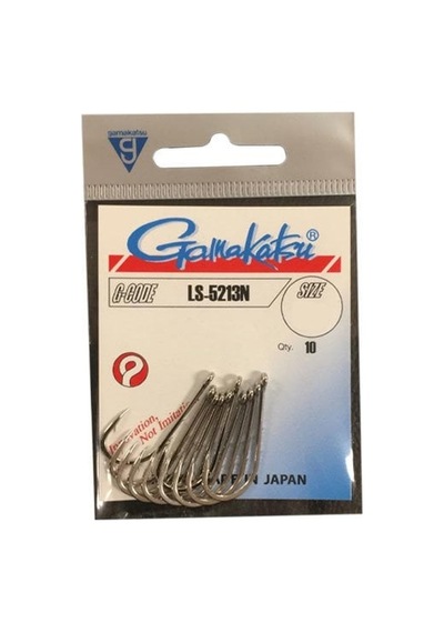 Gamakatsu Ls-5213n No:1/0 Nikel Olta İğnesi 1/10