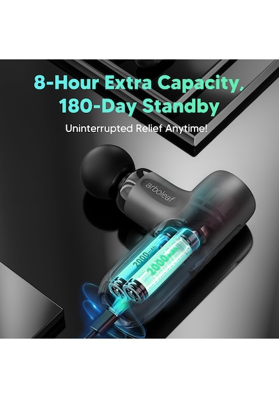 Arboleaf Masaj Tabancası Mini Masaj Tabancası, 5 Silikon Ataşmanlı Ve 5 Yoğunluk Seviyesi 3200 Rpm İle Taşınabilir Kas Tabancası 0,39 Kg, Kas Gevşemesi İçin Taşıma Çantasıyla Birlikte Süper Sessiz Seyahat Masajı Arboleaf Masaj Tabancası Mini Masaj Tabancası, 5 Silikon Ataşmanlı Ve 5 Yoğunluk Seviyesi 3200 Rpm İle Taşınabilir Kas Tabancası 0,39 Kg, Kas Gevşemesi İçin Taşıma Çantasıyla Birlikte Süper Sessiz Seyahat Masajı