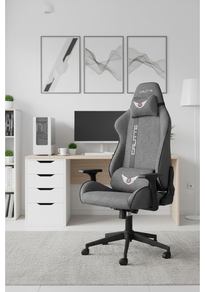 Breeze Brz Oyuncu Koltuğu Nefes Alabilir Kumaş Ergonomik Gaming Koltuk Gri Çok Renkli