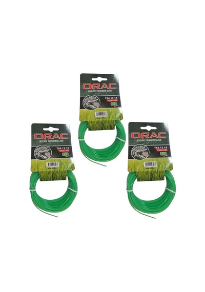 Orac Misina Yuvarlak 1.3mm 15 M Crocodile Yeşil 3 Adet