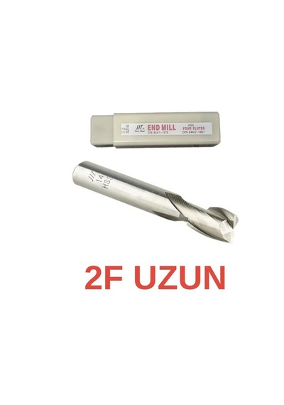 10 Mm İki Ağızlı Uzun Parmak Freze